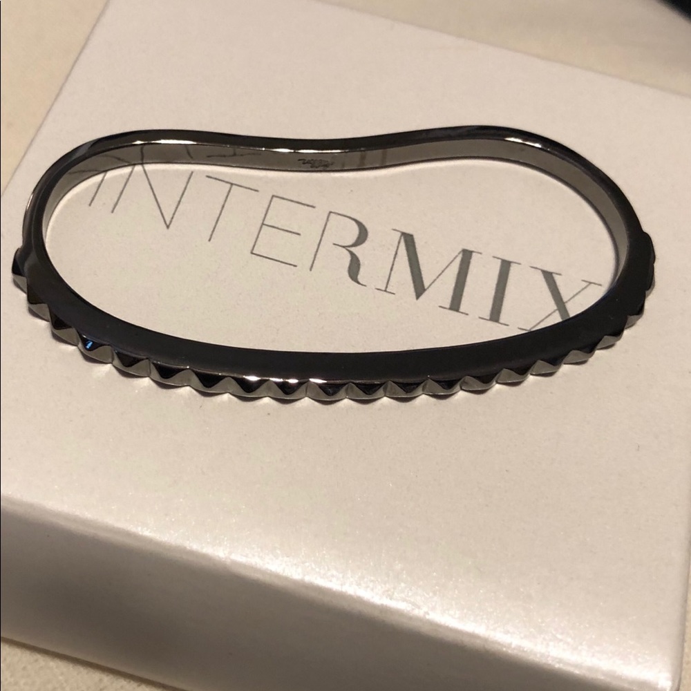 NWT Intermix silver knuckle bracelet